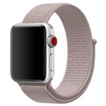 Pulsera de nylon para Apple Watch Series 4 44mm/Series 3/2/1 42mm, Oro rosa