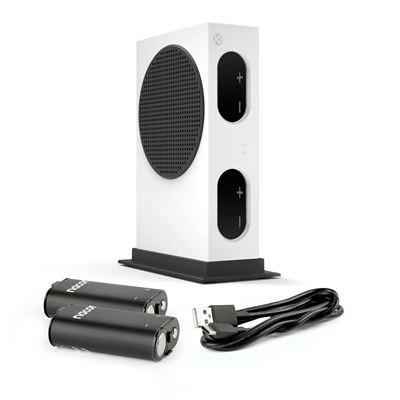 Pack Cargador Y Dos Baterias Externas Para Mandos Con Icencia Oficial Xbox - Nacon