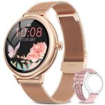 Smartwatch Mujer Ariestar para Android iphone oro rosa
