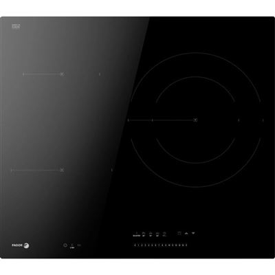 Placa De Inducción Fagor 4if30bc 3 Zonas 60cm Negro