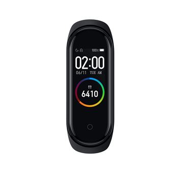 Smartband Xiaomi Mi Band 4 con Monitor de Frecuencia Cardiaca Negro