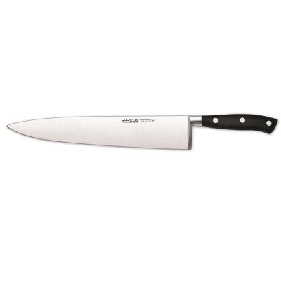 Cuchillo De Cocinero Arcos Riviera 233800 De Acero Nitrum, Con Mango De Polioximetileno Y 30 Cm De Hoja En Estuche