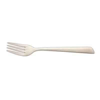 Tenedor De Almuerzo Arcos Toscana 570400 Monoblock De Una Pieza De Acero Inoxidable 18/10, Espeso R 2.5 Mm Y Hoja De 14 Cm En Caja