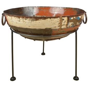 Brasero Esschert Design, de metal reciclado M FF276