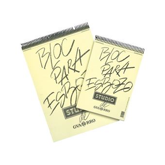 Bloc Espiral de Esbozo Studio a3 100h 90g. Espiral Microp - 1