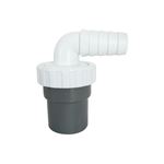 Enlace mixto tubos lisos-encolar de 1""1/2 40 toma electrodomestico PVC