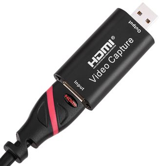 Capturadora de vídeo HDMI por USB compatible con 4K FullHD 1080P -  Cablematic