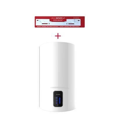 Termo Eléctrico Ariston Lydos Wifi 80 Litros + Soporte De Pared B