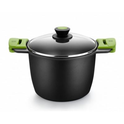 Olla Bra Prior (403920)) 20 Cms Con Tapa De Cristal