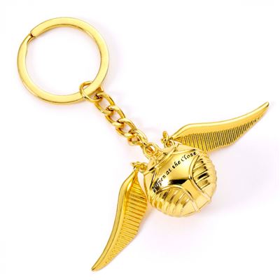 Dorada Llavero 3D Harry Potter Snitch