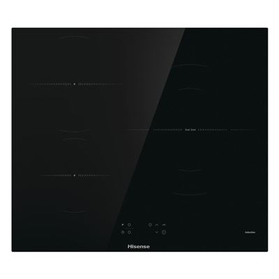 Placa De Inducción Hisense Hi6321bsce 3 Zonas 60cm Negro