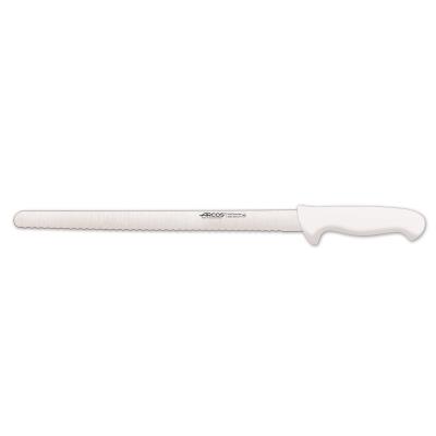 Cuchillo De Pastelero Arcos Colour De Acero Inoxidable Y Mango Ergonómico - Blanco