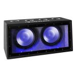 Subwoofer pasivo para coche Auna cannonbeat tx12 2 x 30cm (12"") 2 x 300w led