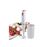 Batidora de mano Sogo BAT-SS-14230 500W blanco y rojo_1