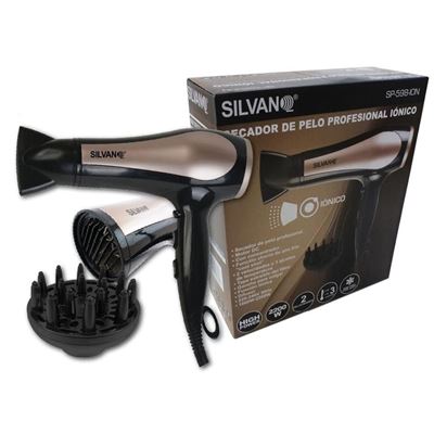 Secador de pelo AGD Profesional, función Iónica y botón aire frio, 2  velocidades 2200w - Belleza femenina - Los mejores precios | Fnac