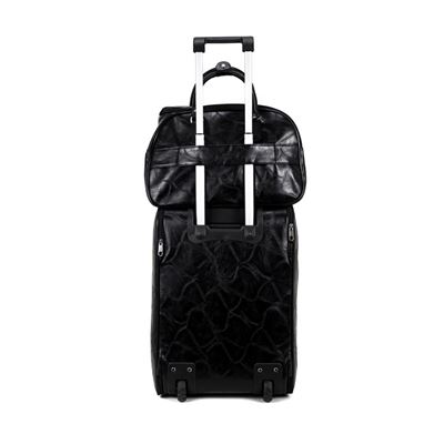 Maleta pequeña de viaje 2 ruedas con neceser de piel sintetica negro  corrugado, Maleta / Trolley, Los mejores precios | Fnac