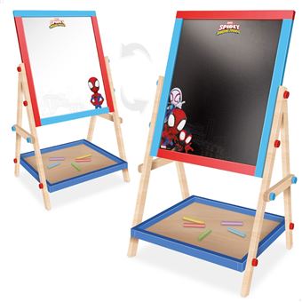 Spidey - Mesa Infantil Con Pizarra Y 10 Juegos Para Niños +2 Años