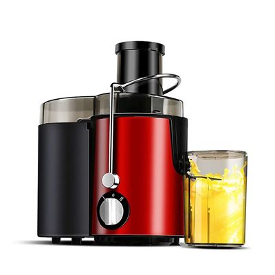 Licuadora Exprimidora Eléctrica Dam 800w Acero Inox Doble Velocidad (15-22000 Rpm) Rojo