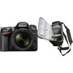 Nikon D7200 + AF-S DX NIKKOR 18-140mm f/3.5-5.6G ED VR + bolso de la cámara profesional