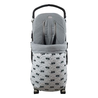 Saco universal Janabebé para silla de coche de Algodón Raccoon