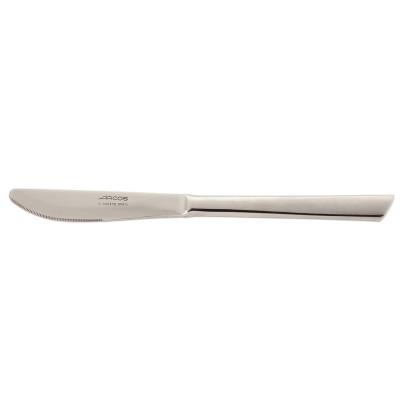 Cuchillo De Postre Arcos Toscana 570600 Monoblock De Una Pieza De Acero Inoxidable 18/10, Espeso R 2.5 Mm Y Hoja De 9 Cm En Caja