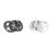 Chupetes Twistshake 0-6 meses. Pack 2, Modelo Negro Blanco_0