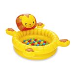 Piscina Hinchable Bestway amarillo 111x98x615 cm de bolas infantil con 50