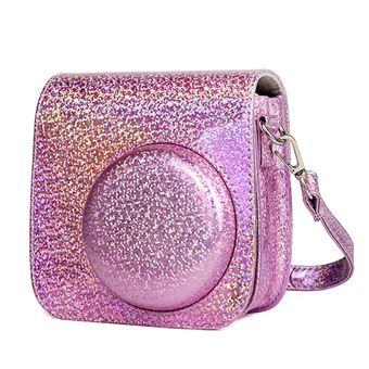 Funda Protectora Antichoque Brillante para Fujifilm Instax Mini 8/8 + / 9 Rosa - 1
