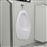 Urinario de pared con sistema de descarga cerámica vidaXL_2