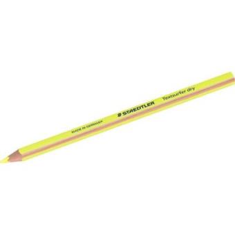 Caja de 12 lápices Staedtler Textsurfer dry Amarillo fluorescente - 1