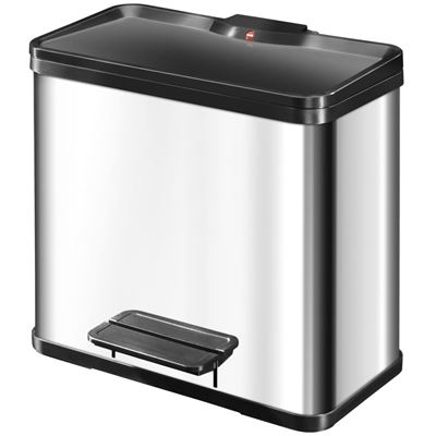 Cubo De Basura Pedal Oko T Plus Tamaño L 3x9 Acero 0633-200
