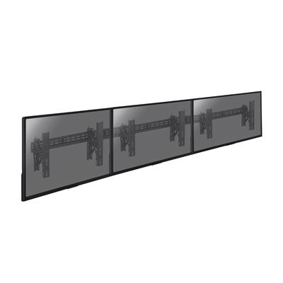 Soporte Videowall Kimex - Para 3 Tv 49""-55"" - Función Push Pull