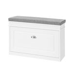 Zapatero SoBuy FSR82-L-W 1 Cajón Blanco