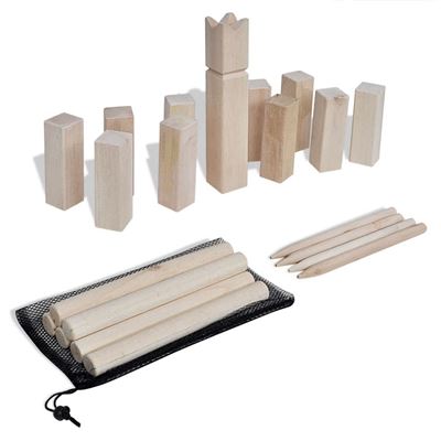 Set Juego Kubb De Madera, Vidaxl