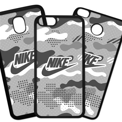 Funda para Iphone 8 modelo Marca Nike Logo sobre fondo camuflaje gris - Fundas y carcasas para teléfono móvil - Los mejores precios | Fnac