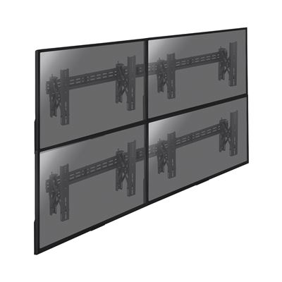 Soporte Videowall Kimex - Para 4 Tv 49""-65"" - Función Push Pull