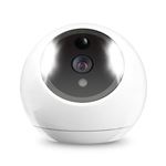 Cámara de seguridad Amaryllo iCam Atom 2 FHD con reconocimiento facial blanca