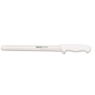 Cuchillo De Pastelero Arcos Colour - Prof 293724 De Acero Inoxidable Y Mango Ergonómico - Blanco