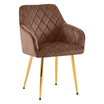 Silla interior Dudeco  Bilbau Gold Marrón - 1