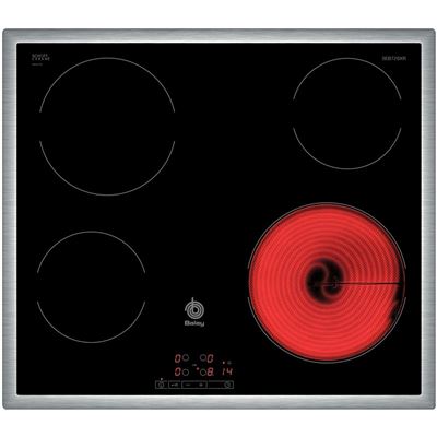 Placa Vitrocerámica Balay 3eb720xr 4 Zonas 60cm 6600w Negro