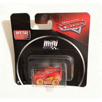 Cars Mini Racers, rayo mcqeen con barro