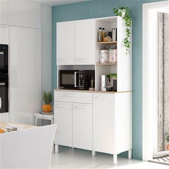 Alacena de cocina Habitdesign 5p-1c Blanco Artik Pequeño mobiliario, precios | Fnac