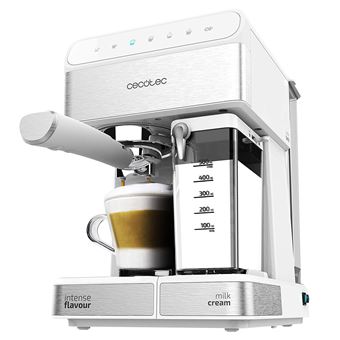 Cafetera Expresso Cecotec Power Instant-ccino 20 Touch Serie Bianca 20  bares 1350W Blanco - Expresso y cafeteras - Los mejores precios