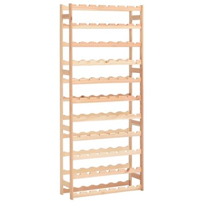 Botellero Para 77 Botellas Vidaxl De Madera De Pino