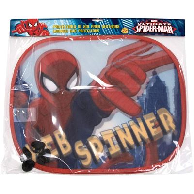 Set De 2 Viseras Parasol Para Ventanas, Marvel Spiderman