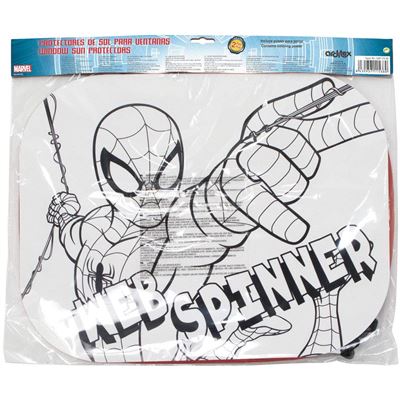 Set de 2 viseras parasol para ventanas, MARVEL Spiderman - Accesorios de  viaje - Los mejores precios | Fnac