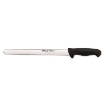 Cuchillo De Pastelero Arcos Colour - Prof 293725 De Acero Inoxidable Y Mango Ergonómico - Negro