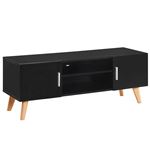 Mueble para el televisor vidaXL 120x40x46cm MDF negro