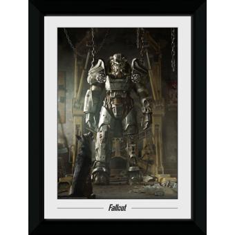 Fotografia enmarcada Fallout Power Armour (30mm Negro)