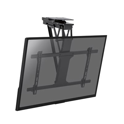 Soporte De Techo Motorizado Plegable Kimex - Para Tv 32''-75'', Conectado, Función Giratoria